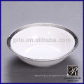 PITO фарфоровая посуда белого серебра
